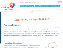 Tablet Screenshot of coachingrotterdam.nl